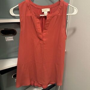 Loft sleeveless blouse